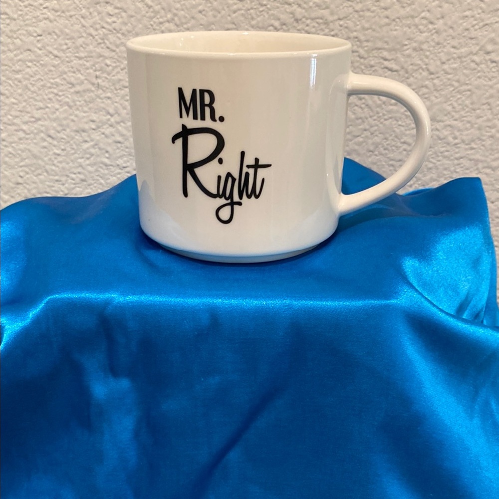 “Mr. Right” Porcelain Mug